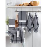 Lessentiel Maison Pötikareli - Black BlackWhite Wash Towel Set (10 Pieces) | Eponuda.ba