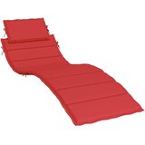  Jastuk za ležaljku crveni 186x58x4 cm od tkanine Oxford | shoptok.hr