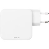 Deltaco USB-C wall charger, GaN technology, 2x USB-C PD, total 100 W | shoptok.hr