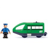 Woodyland Moderna zelena električna lokomotiva - | shoptok.hr