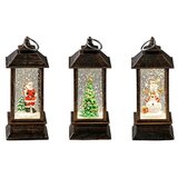  LED lanterna sa snijegom (U zatvorenom, 5 x 5 x 12,5 cm, Na baterijski pogon) | shoptok.hr