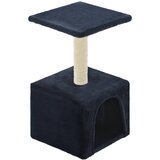 vidaXL Mačje drevo s praskalnikom iz sisala 55 cm temno modre barve, (20653800) | Shoptok.si