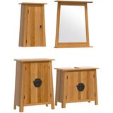 Furnova Kopalniška garnitura 4-delna trdna borovina, (21945741) | Shoptok.si