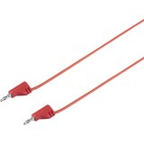 Voltcraft MSB-200 merilni vod lamelni vtič 2 mm lamelni vtič 2 mm 0.60 m rdeča 1 kos, (20422827) Cene