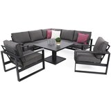  Kutni set Sorrento Comfort siva / siva melanž boja | shoptok.hr