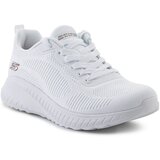Skechers Nizke superge Bobs Squad Chaos-cool Rythms 117216-W White Bela | Shoptok.si