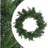  Božićni vijenac Zelena Ø 30 cm PVC i PE - Zelena 30 cm bez LED svjetala | shoptok.hr