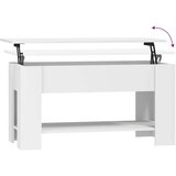  Stolić za kavu bijeli 101x49x52 cm od konstruiranog drva | Eponuda.com