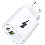 Winner Group - Adapter za brzo punjenje 1xUSB-C + 1xUSB-A Power Delivery 20W bela Cene