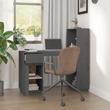  Radni stol sivi 110 x 53 x 117 cm od masivne borovine | Eponuda.ba