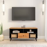TV ormarić 100 x 33 x 46 cm od masivnog bagremovog drva | Eponuda.ba