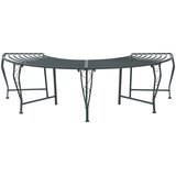  Klupa pod drvetom 4-Broj sjedala 160 x 80 x 44 cm Čelik | shoptok.hr
