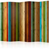  Paravan u 5 dijelova - Wooden rainbow II [Room Dividers] 225x172 Cijene