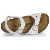 Birkenstock Rio AS Kids Flowers BF White Bijela | shoptok.hr
