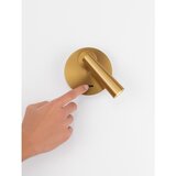 Nova Luce Aluminijasto LED točkovno svetilo z upogljivo konstrukcijo v mat zlati barvi 7x10 cm Tico – | Shoptok.si