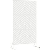  Zaslon za privatnost 100 x 50 x 180 cm Čelik Bijela | Eponuda.ba