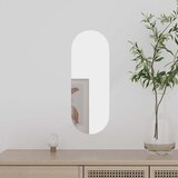  Zidno ogledalo 15x40 cm stakleno ovalno | shoptok.hr