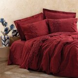 Cotton Box posteljina cb ranforce double - plain line - sooty bordo | ePonuda.com