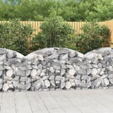  Gabionska košara s lukom 150x50x80/100 cm pocinčano željezo | shoptok.hr