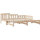  Dnevni krevet na razvlačenje s ladicama bez madraca 80x200 cm | shoptok.hr