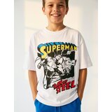 Sinsay Pamučna oversize majica s printom Superman The Man Of Steel | shoptok.hr