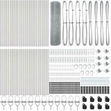  Zavareno žičano ograđivanje s bodljama 100 x 0,8 m Srebrna | shoptok.hr