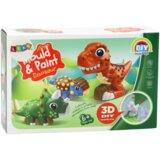Creative Artistic Set Dinosaurs 3D Plaster Paints | Shoptok.si