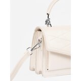 Shelvt Light beige small women's handbag with a handle and strap | shoptok.hr