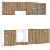  Kuhinjska jedinica Lyon 8 kom. Konstruirano drvo | shoptok.hr