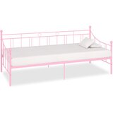  Okvir za dnevni ležaj ružičasti metalni 90 x 200 cm | shoptok.hr