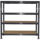 REGALUX metalni regal za teški teret super heavy (60 x 200 x 200 cm, nosivost: 1.000, uticanje) Cijene