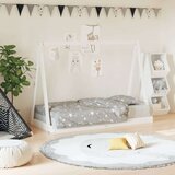  Za dječji krevet bijeli 80 x 160 cm od masivne borovine | shoptok.hr