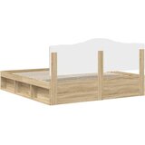  Okvir za krevet Sonoma 200 x 200 cm Čvrsto borovo drvo | shoptok.hr