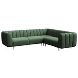 Ghado Tamno zelena kutna garnitura (s desnim kutom/u obliku slova L) Shel – | shoptok.hr