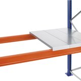 SCHULTE Polica iz jeklene plošče, za globino 800 mm, za dolžino prečke 1825 mm | Shoptok.si