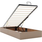  Okvir kreveta bez madraca cappuccina 90x200 cm od umjetne kože | shoptok.hr