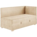 Ghado Bež kotna otroška postelja z ležiščem 90x200 cm Flexi - | Shoptok.si