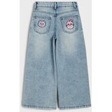 Sinsay Wide leg traperice s vezenjem straga s dodatkom viskoze | shoptok.hr