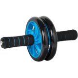 Rebel ACTIVE Dupli točak za trbušnjake AB roller sa podlogom za kolena RBA-3061 | Eponuda.com