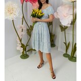 Gemre Green floral midi dress Bresciana | shoptok.hr