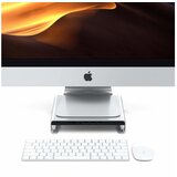 Satechi Aluminium Monitor Stand Hub za iMac, srebrna | Shoptok.si