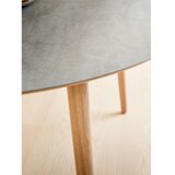 Hammel Furniture Okrogla raztegljiva jedilna miza s keramično ploščo ø 135 cm Meza – | Shoptok.si