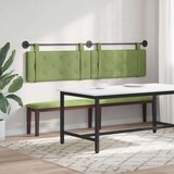  Držeće uzglavlje Zidne Svijetlo zelena 210 x 55 x 5 cm Baršun - Svijetlo zelena 200 cm bez LED | shoptok.hr
