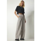 Happiness İstanbul Women's Stone Pocket Palazzo Pants