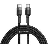Baseus Cafule kabel pletenica USB-C PD / USB-C PD PD2.0 60W 20V 3A QC3.0 2m | Shoptok.si