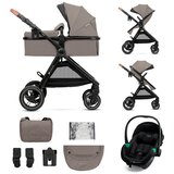 Kinderkraft Voziček Esme Pro 3v1 MINK PRO 2, Sand Beige Cene