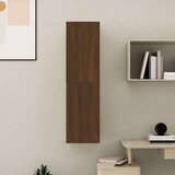  Stenska TV omarica rjav hrast 30,5x30x110 cm, (20730504) | Shoptok.si