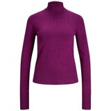 JJXX Puloverji Noos Ava L/S Roll Neck - Dark Purple Vijolična Cene