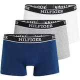 Tommy Hilfiger Underwear Boksarice mornarska / pegasto siva / črna / bela
