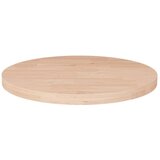 vidaXL Okrogla mizna plošča Ø50x2,5 cm neobdelana trdna hrastovina Cene